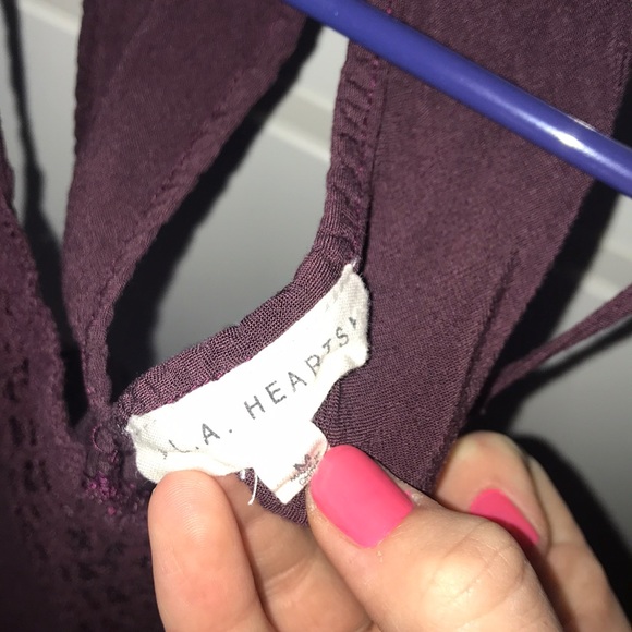 LA hearts cropped tank - Picture 3 of 3